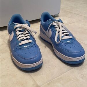 Nike Air Force One Carolina Blue men’s size 10